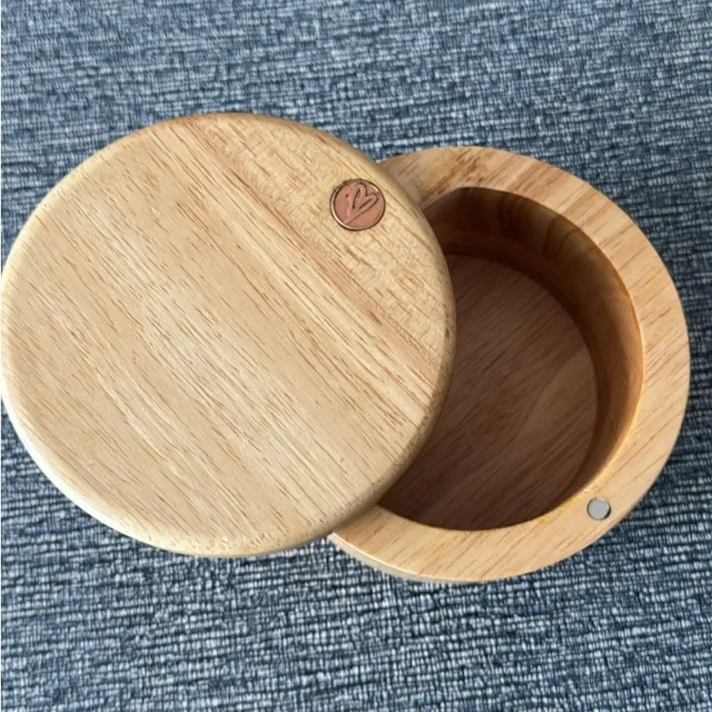 Wooden Spice Box with Lid